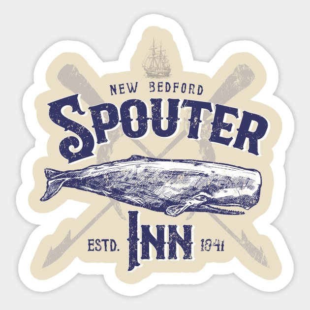 Spouter Inn Sticker by MindsparkCreative